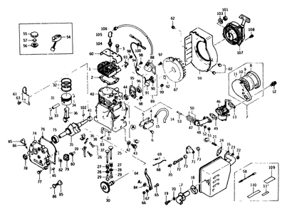 Kawasaki 4-Cycle Engine Model Nbr. Fa130 Diagram and Parts List for 8835-0-G1600  Briggs and Stratton Generator